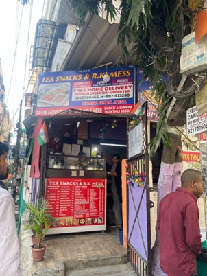 インドで人気のカレー屋さん