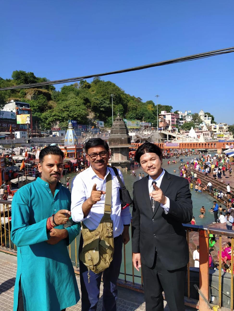 インドの所在地または調整