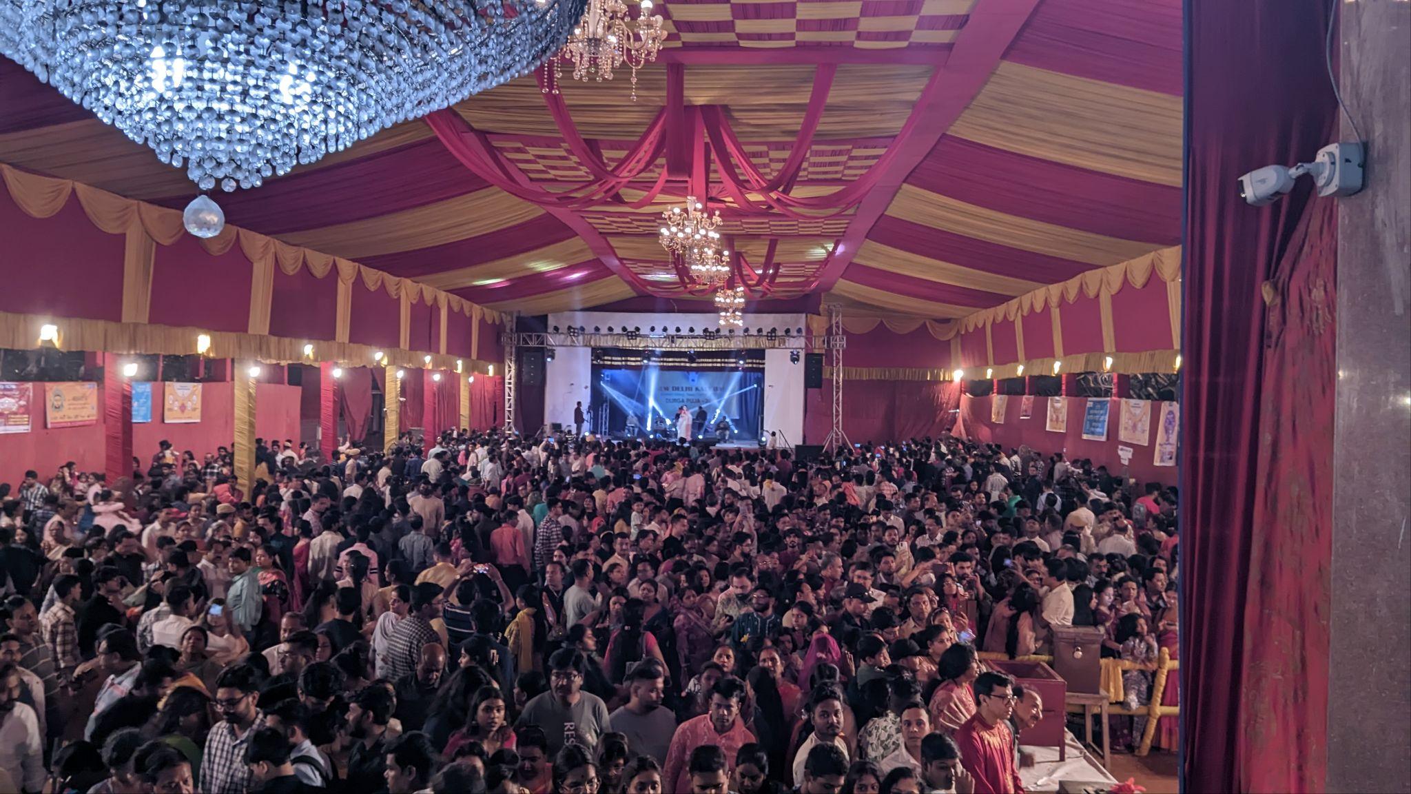 インドの祭りの様子