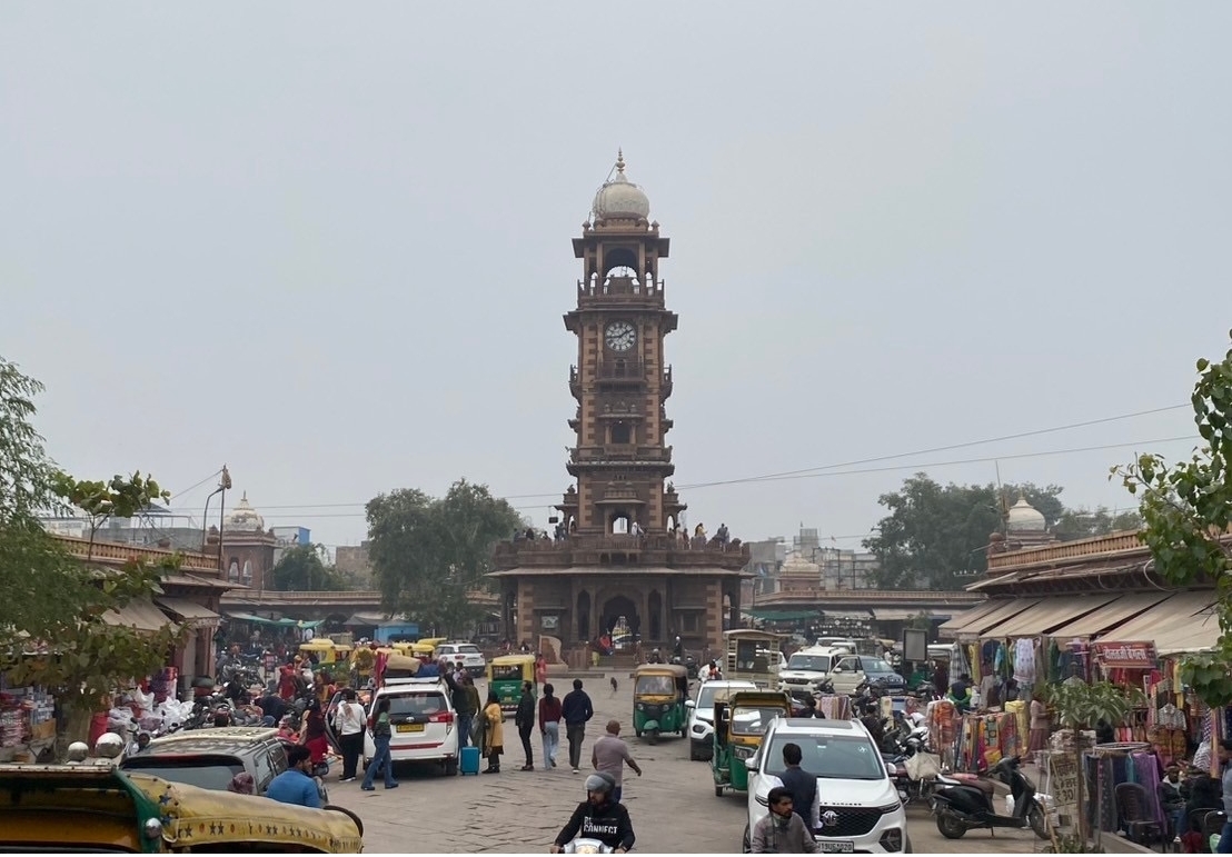 ジョードプルの時計台