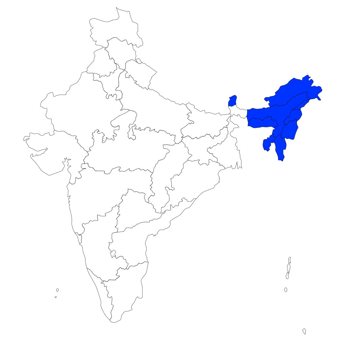 北東インド