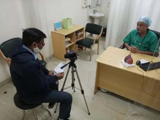 インドTVリポーター