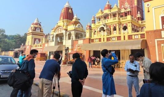 テレビレポーター,インド